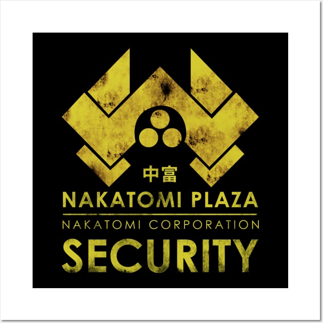 Nakatomi Security Wall Art by NerdShizzle